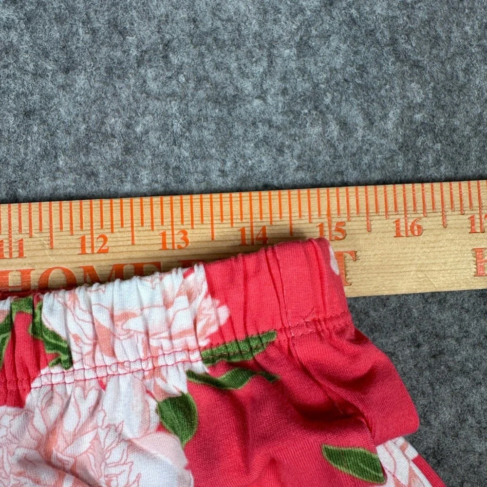 Bed Head Pajamas Women's Size M Coral Peony Print Long Sleeve Pajama Set NEW